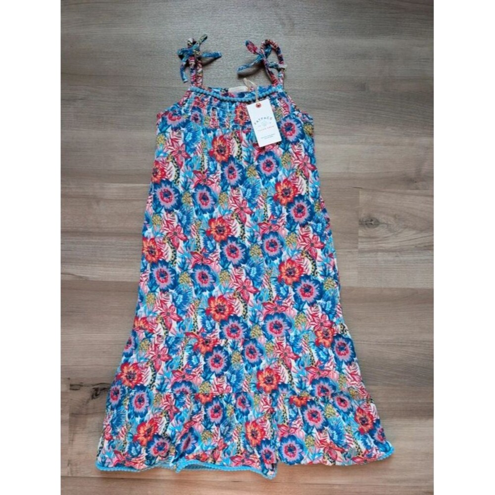 NWT Fatface Tropical Print Maxi Dress, 3/4T (U1)